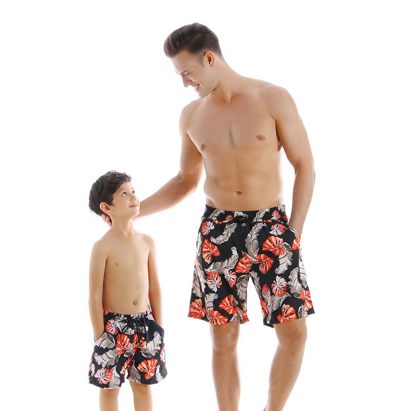 New Style Parent Child Swimwear Quick Drying Beach Pants - Image 2
