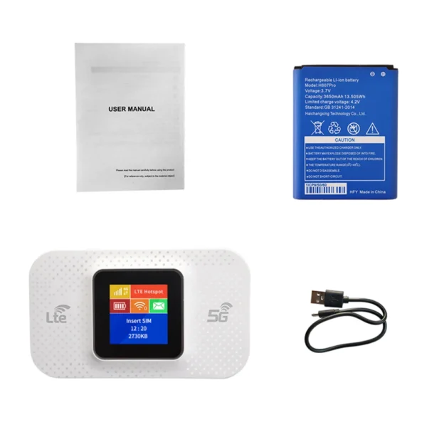 4G Lte WiFi Router 150Mbps Wireless Wifi Repeater Unlock Modem Outdoor Pocket Mobile Hotspot With Sim Card Slot Repeater 3650mAh - Image 7