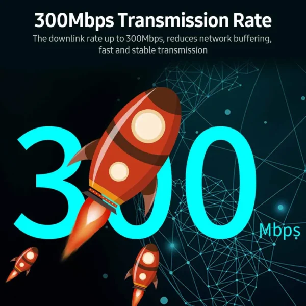 300Mbps In-Wall Wireless Router AP Access Point WiFi Router LAN Network Switch WiFi AP Router with WPS Encryption USB Socket - Image 4