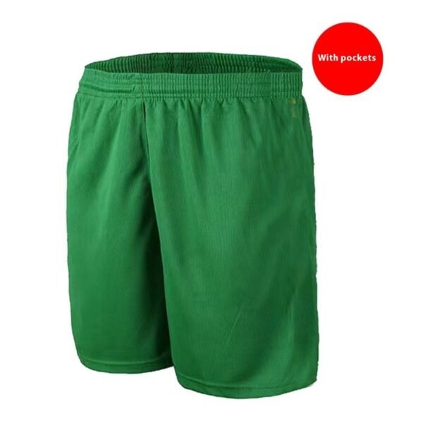 Football Pants Sports Shorts Men's Fitness Breathable Cropped Casual Pants - Image 7