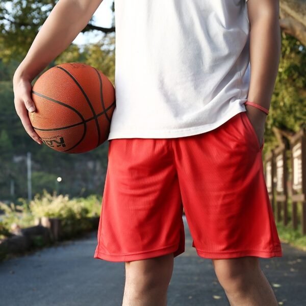 Football Pants Sports Shorts Men's Fitness Breathable Cropped Casual Pants - Image 9