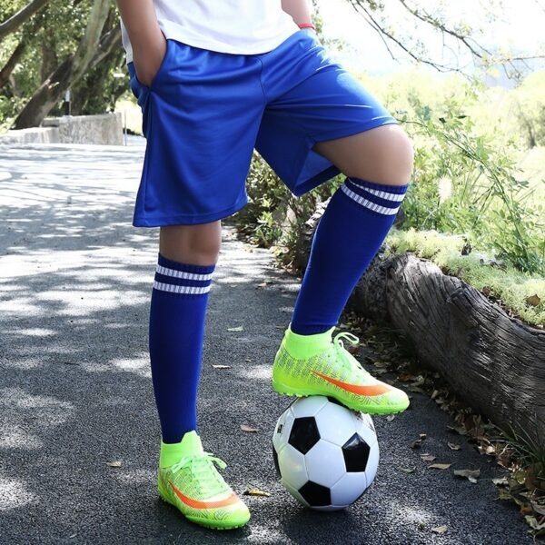 Football Pants Sports Shorts Men's Fitness Breathable Cropped Casual Pants - Image 2