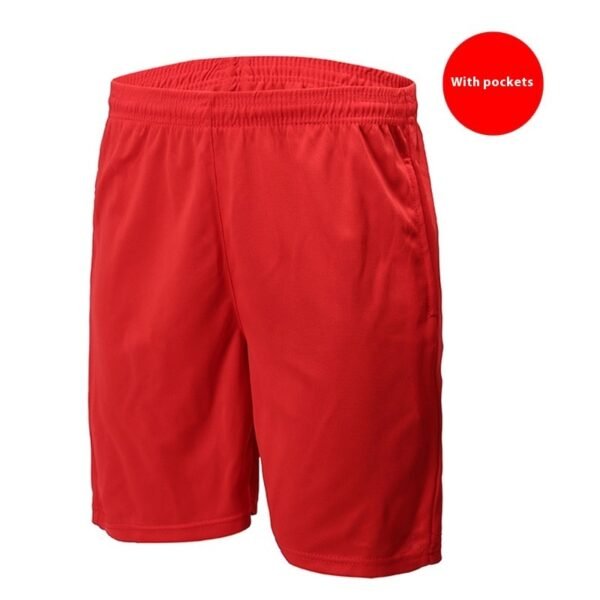 Football Pants Sports Shorts Men's Fitness Breathable Cropped Casual Pants - Image 6